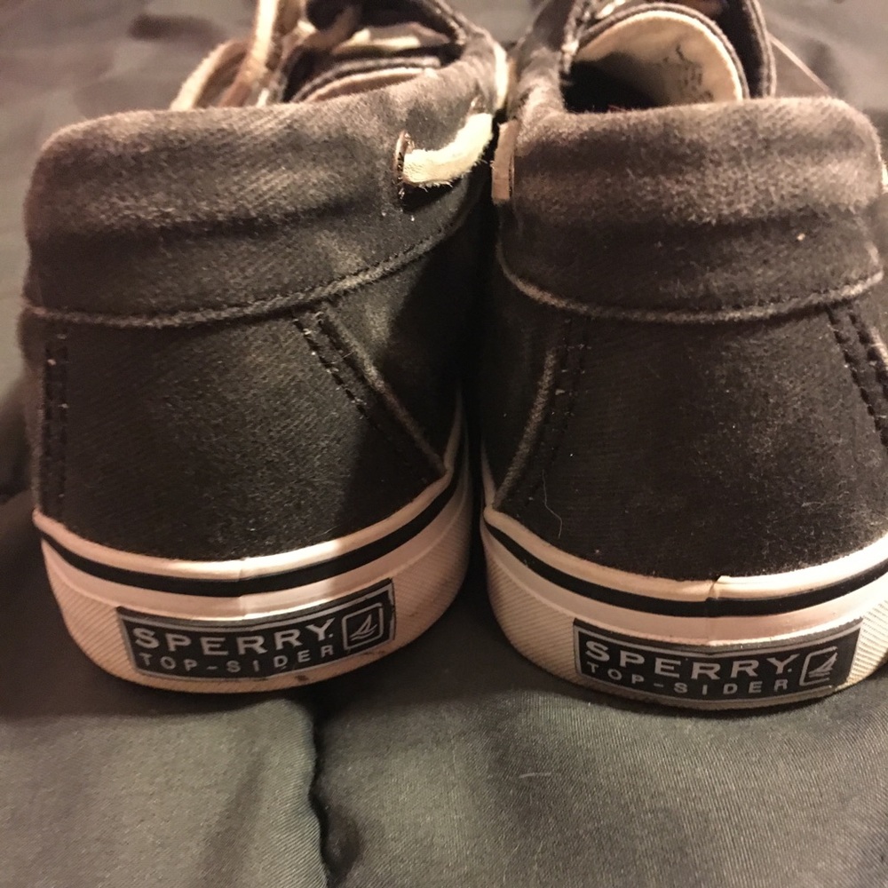 Dark navy blue sperrys